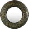 Bronze Metal Wall Mirror