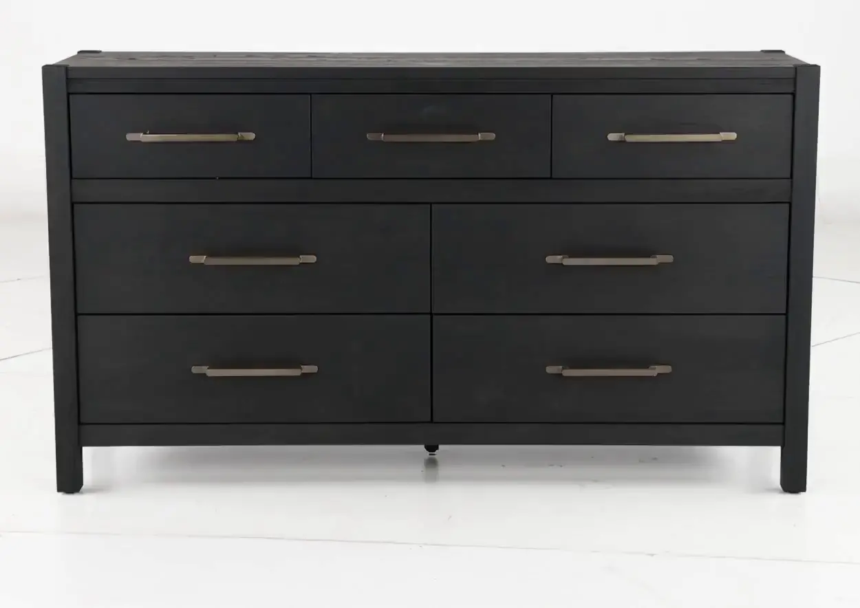 Boho Black Dresser-4