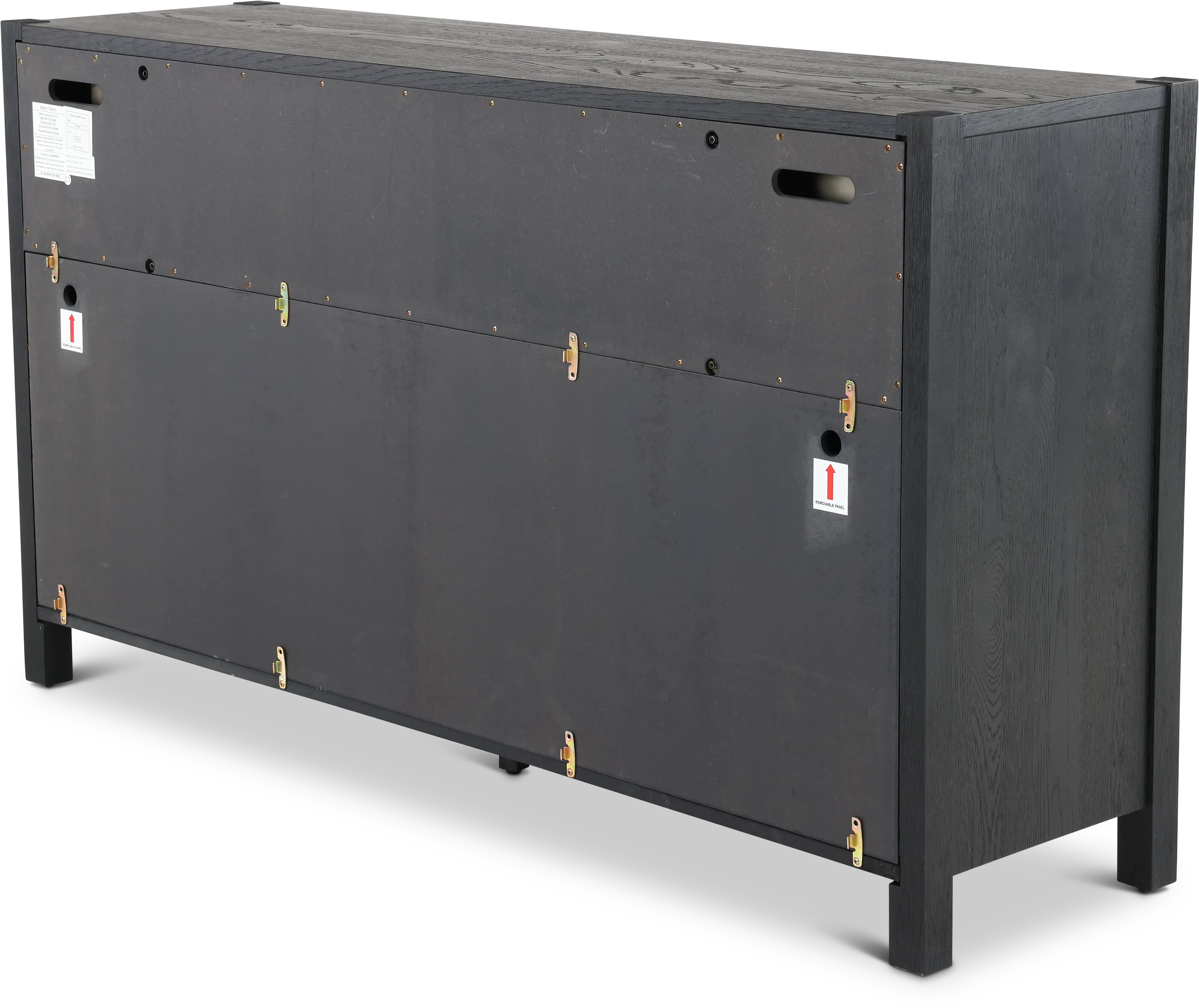 Boho Black Dresser-5