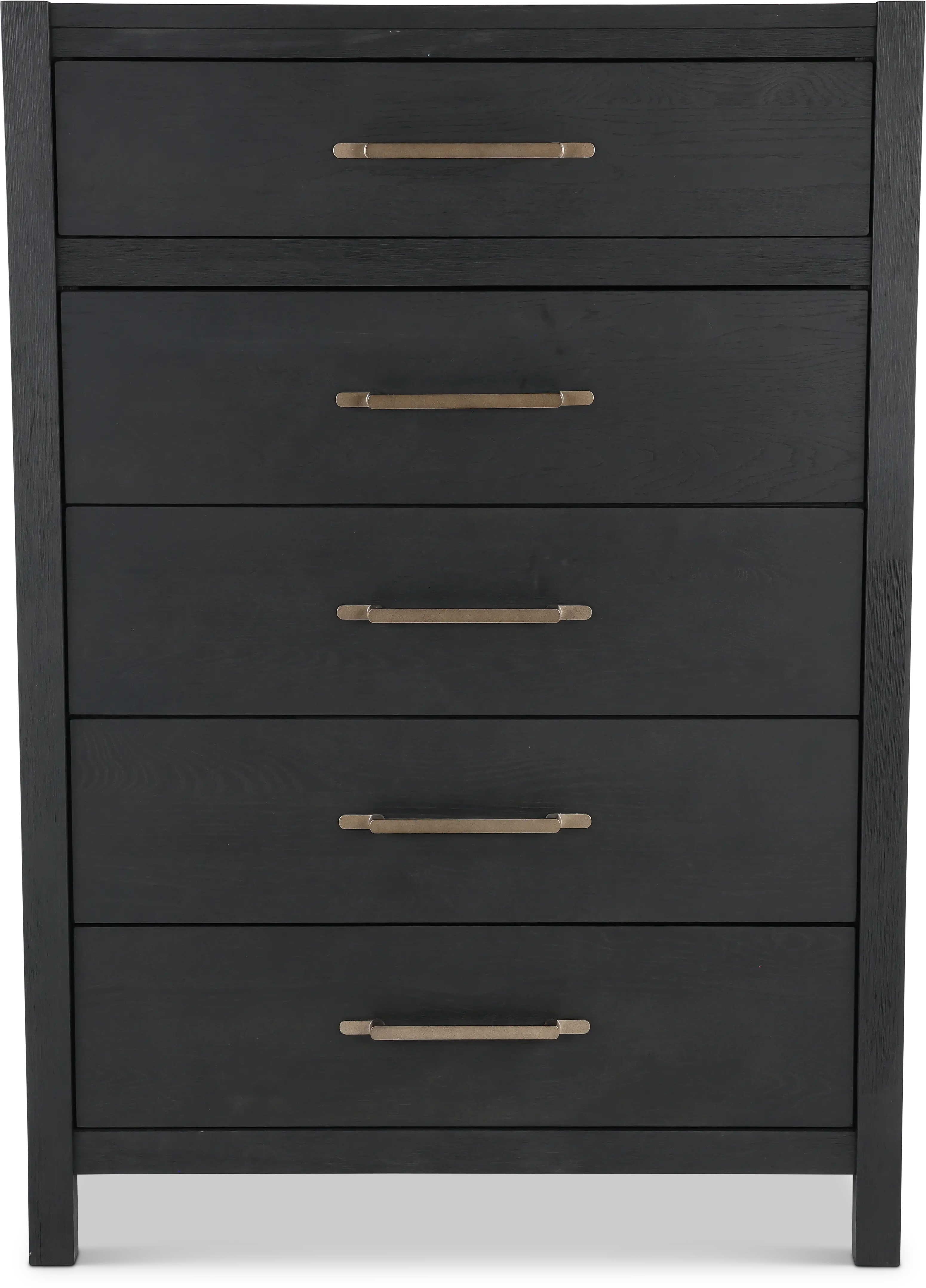 Boho Black Chest of Drawers-1