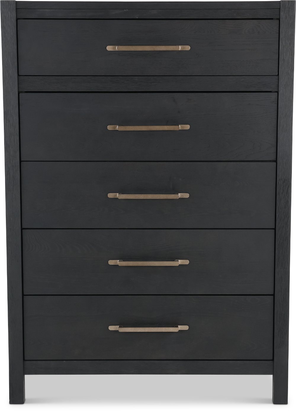 Boho Black Chest of Drawers