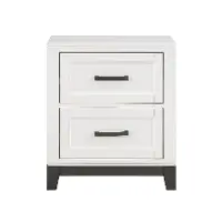 Jordan White Nightstand