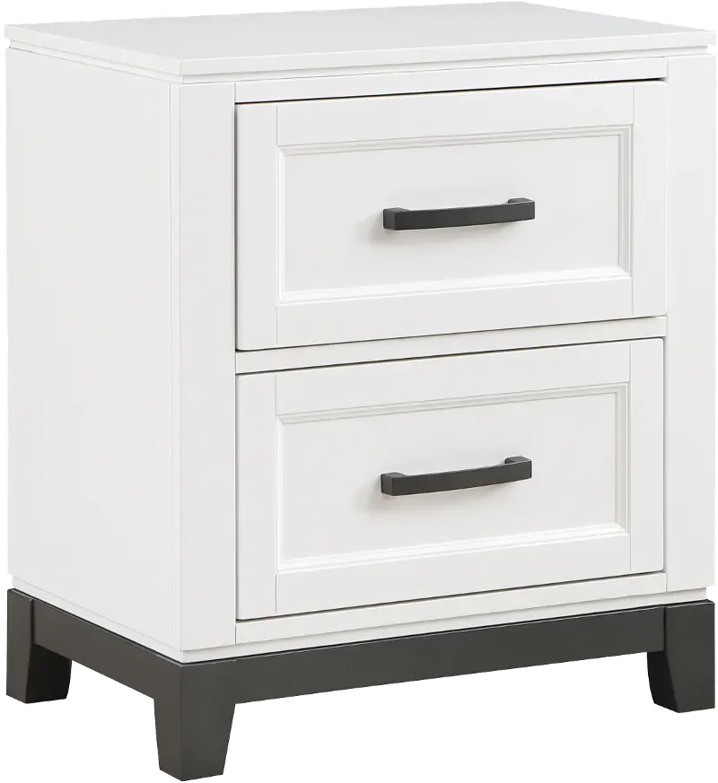 Jordan White Nightstand