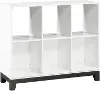 Jordan White 6-Shelf Bookcase