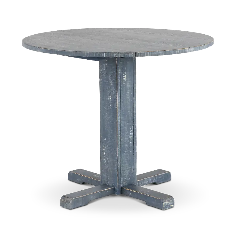 Beach Haven Blue Drop-Leaf Dining Table