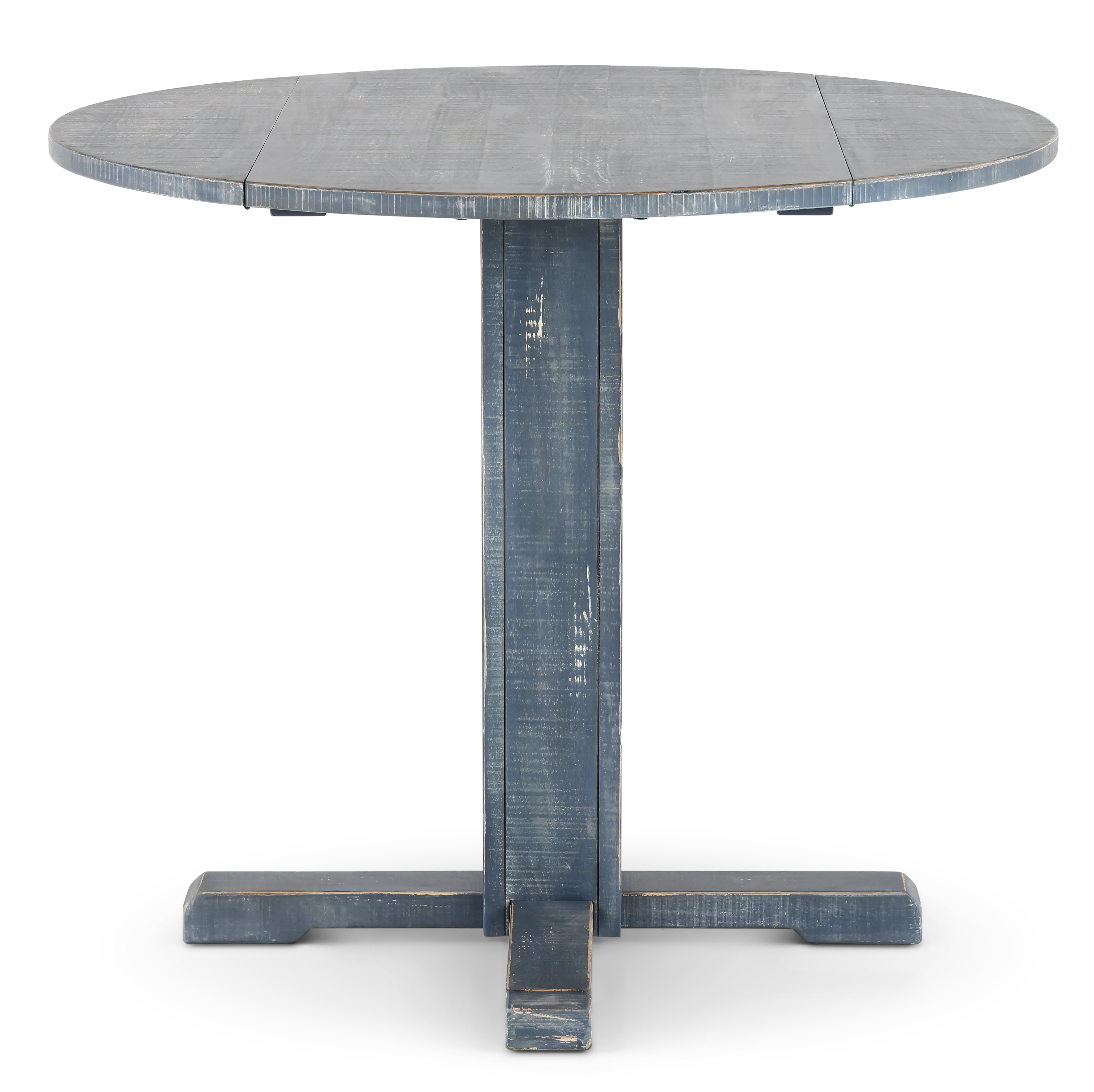 Beach Haven Blue Drop-Leaf Dining Table-4