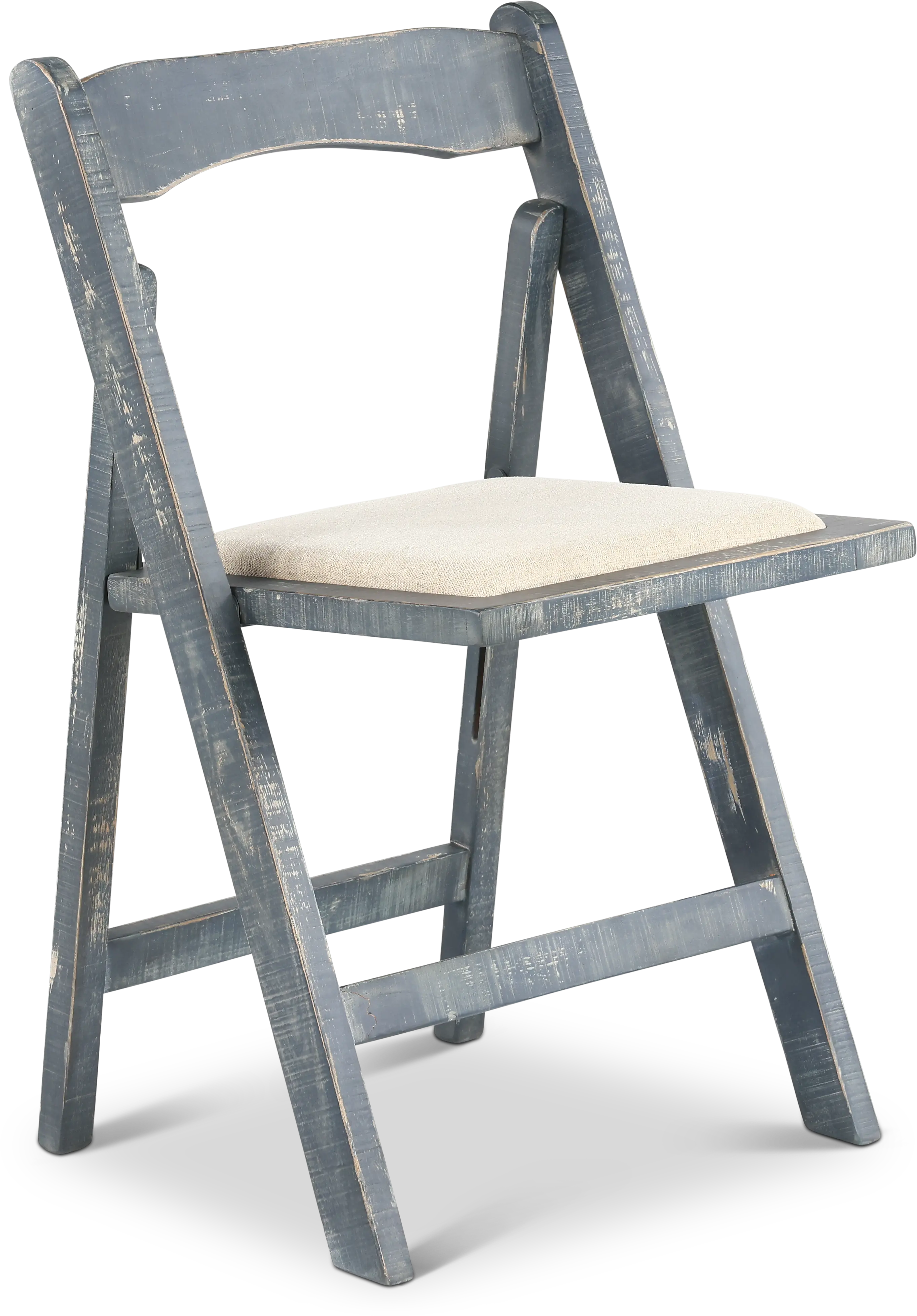 Beach Haven Blue Folding Chair-1