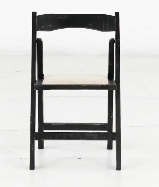Beach Haven Black Folding Chair-5