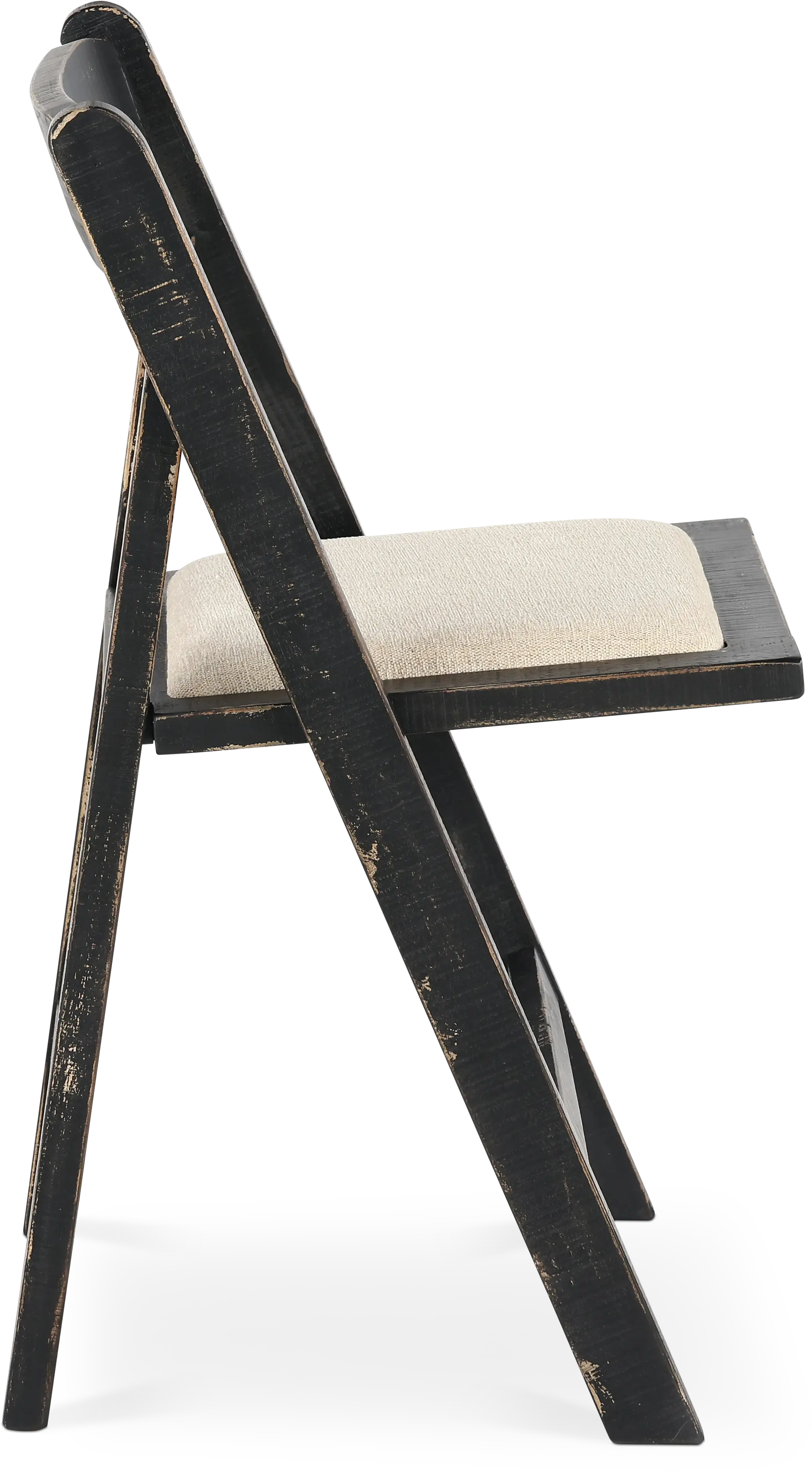 Beach Haven Black Folding Chair-6