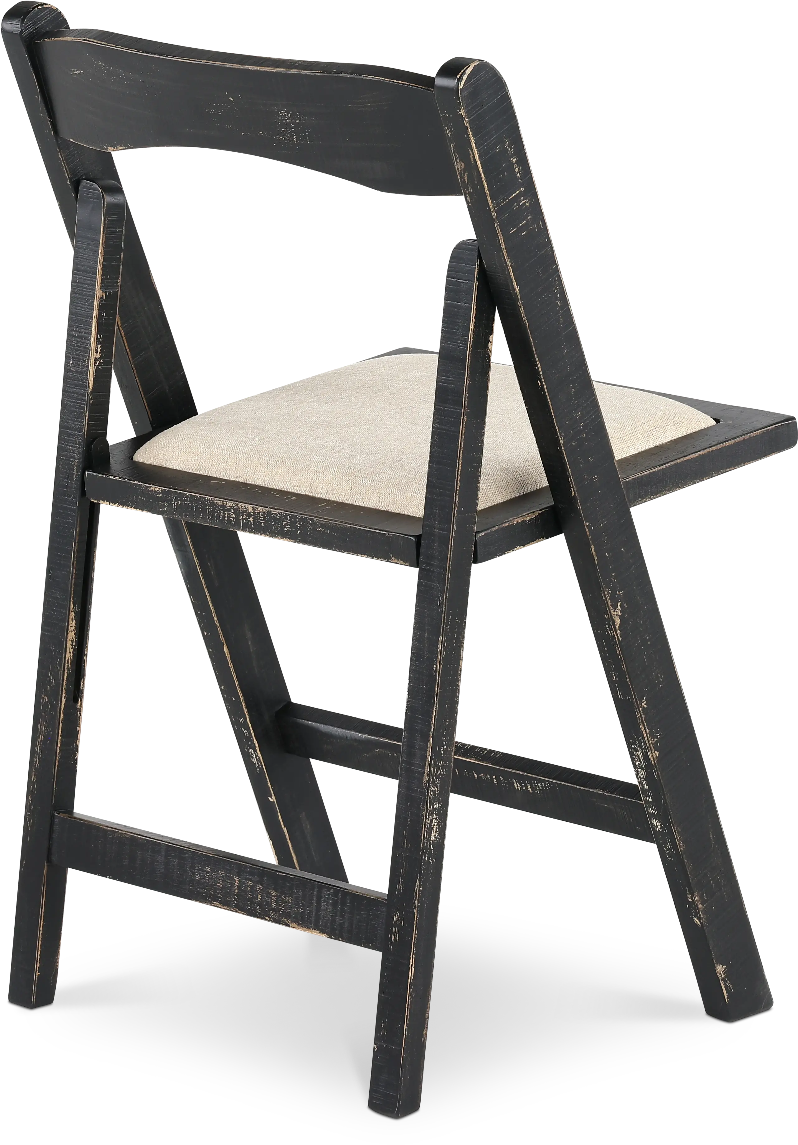 Beach Haven Black Folding Chair-7