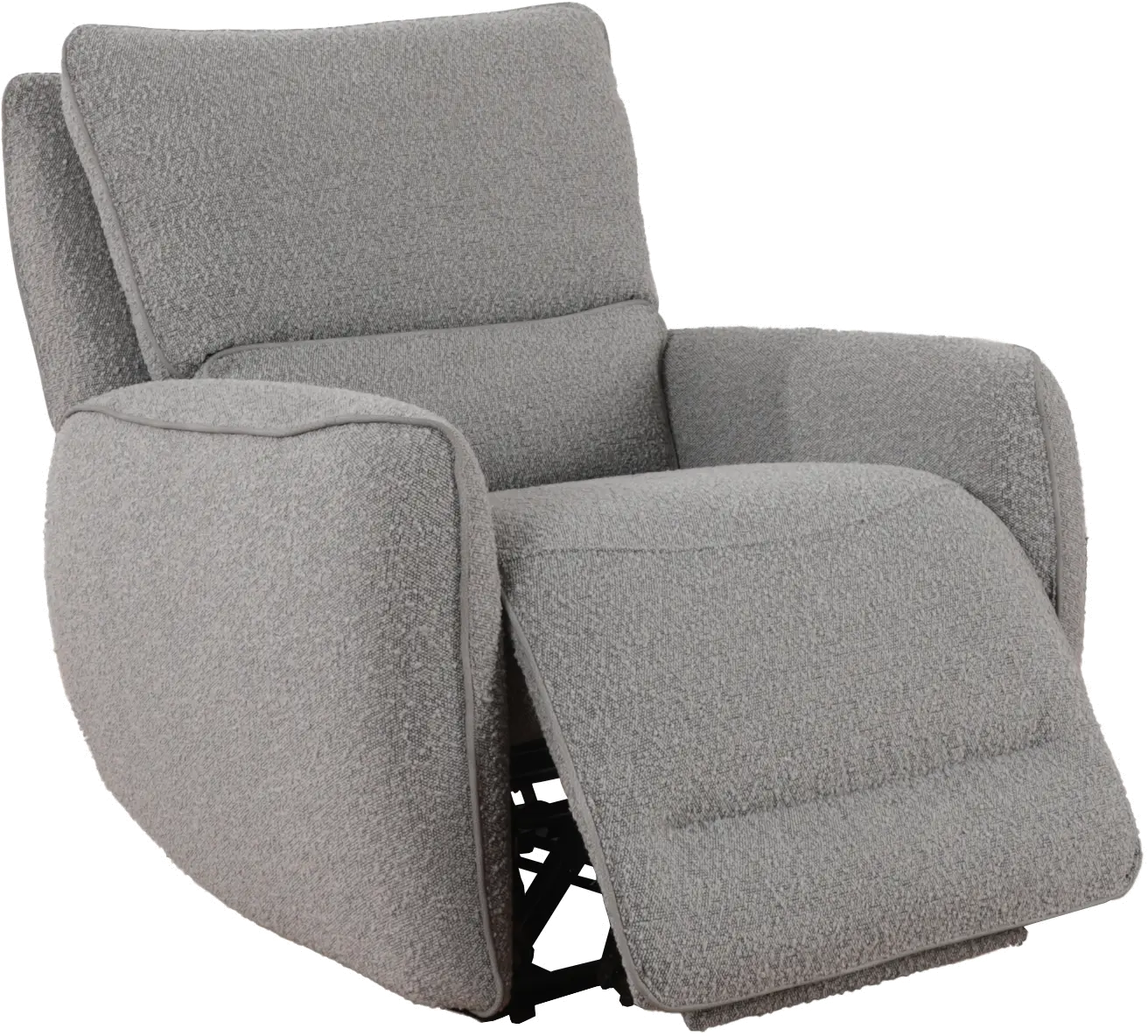 Stellar Smoke Gray Zero-Gravity Power Recliner-2