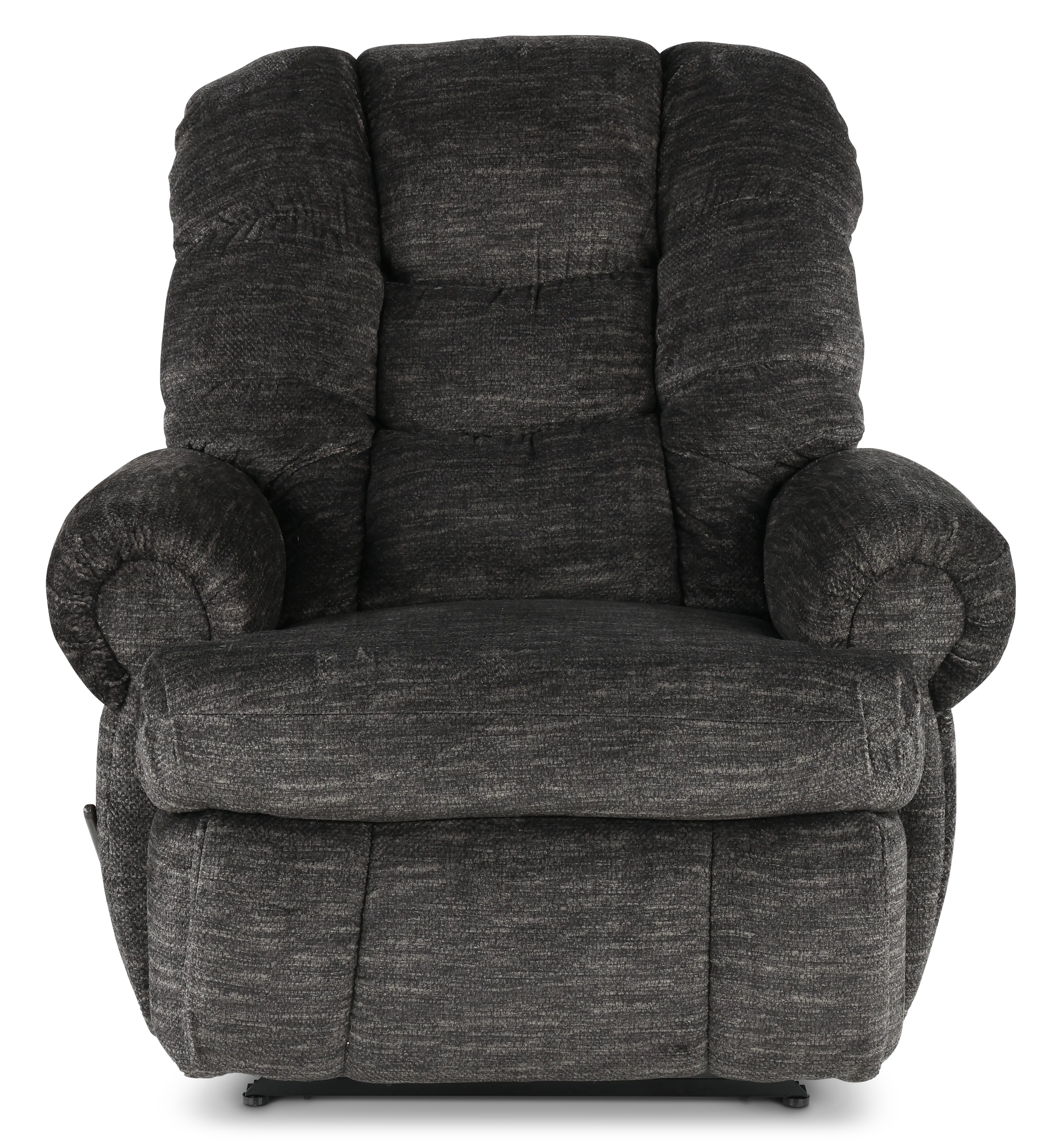 King Comfort Graphite Gray Big and Tall Recliner-1
