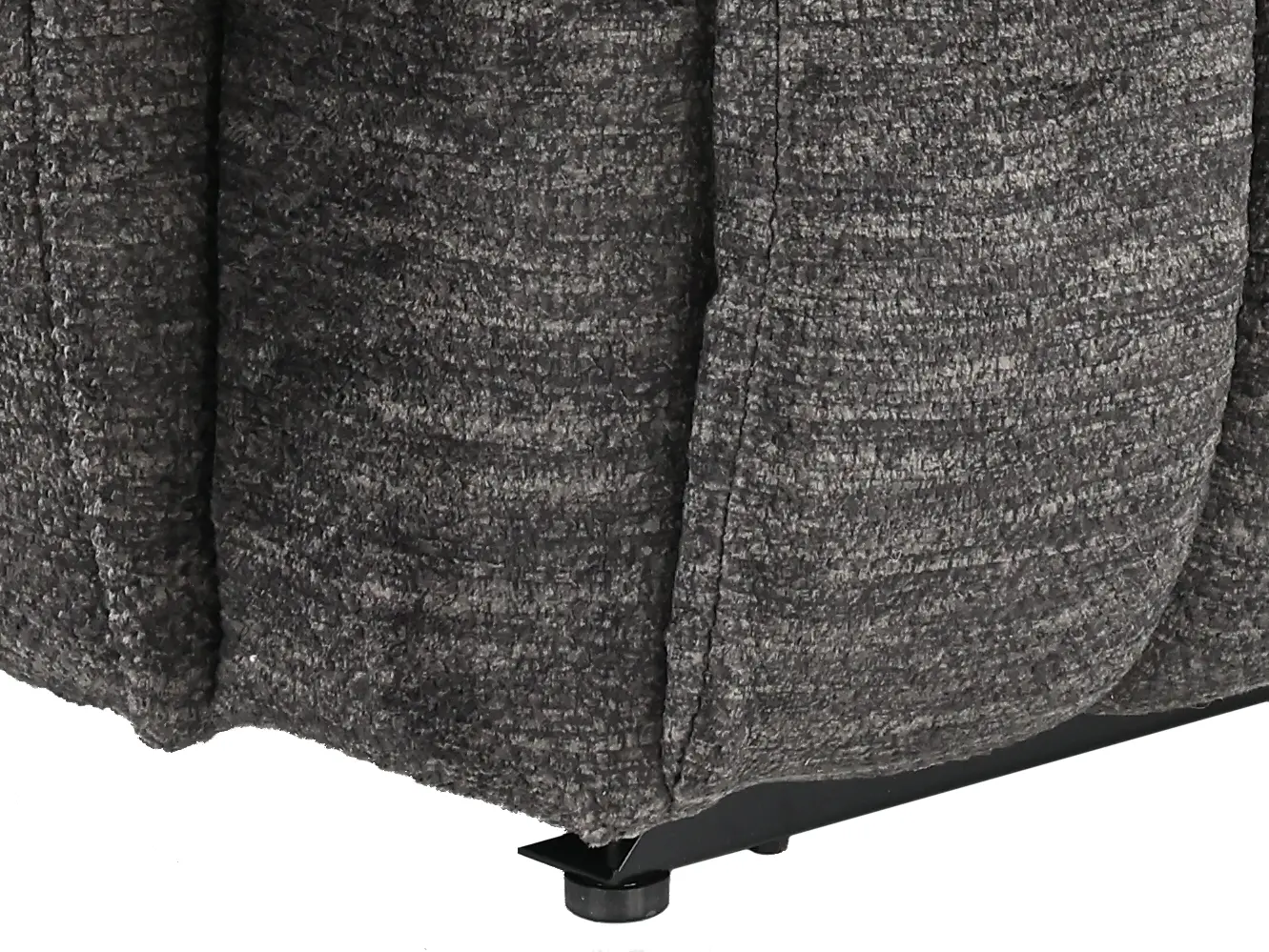 King Comfort Graphite Gray Big and Tall Recliner-2