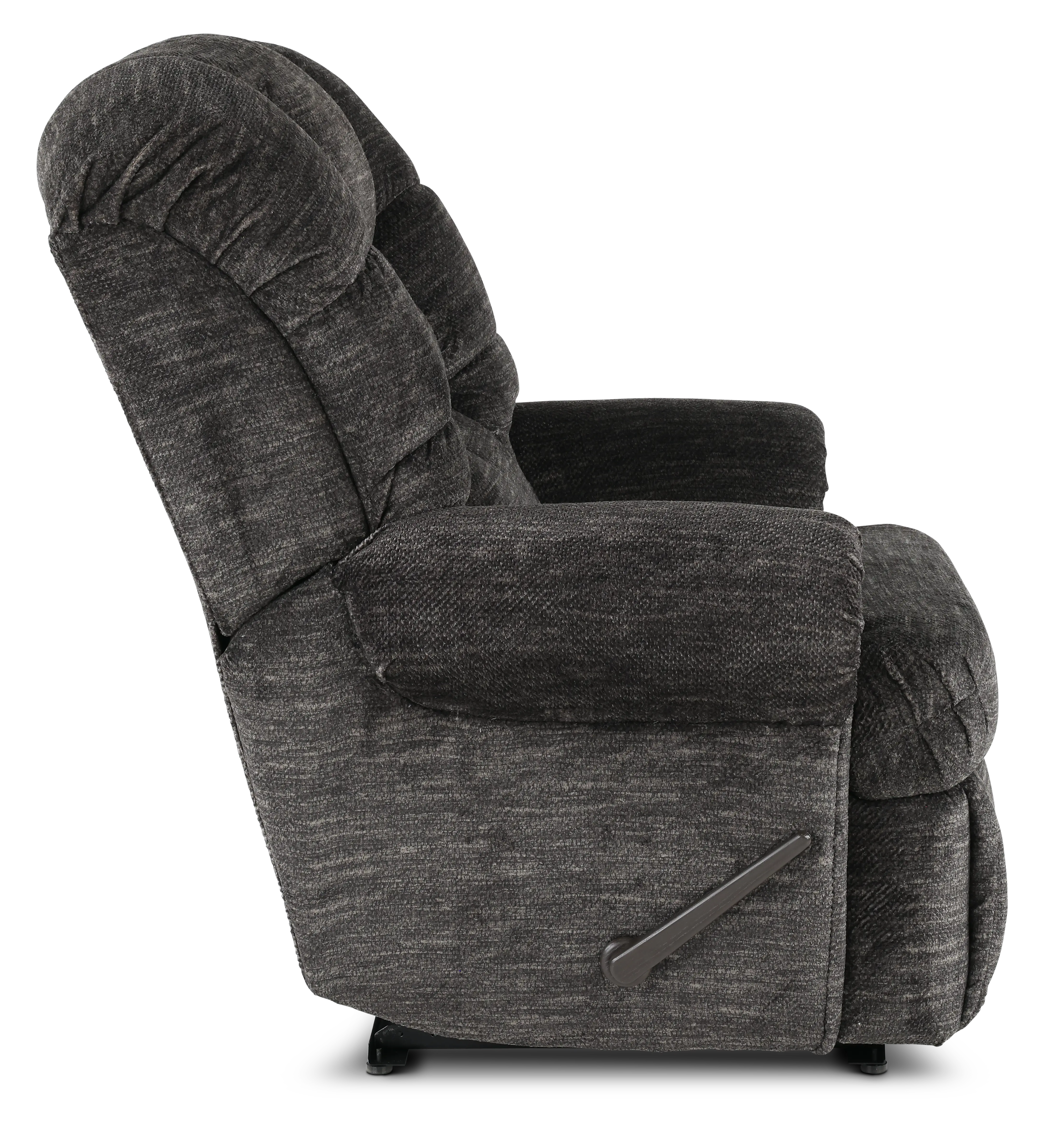 King Comfort Graphite Gray Big and Tall Recliner-8