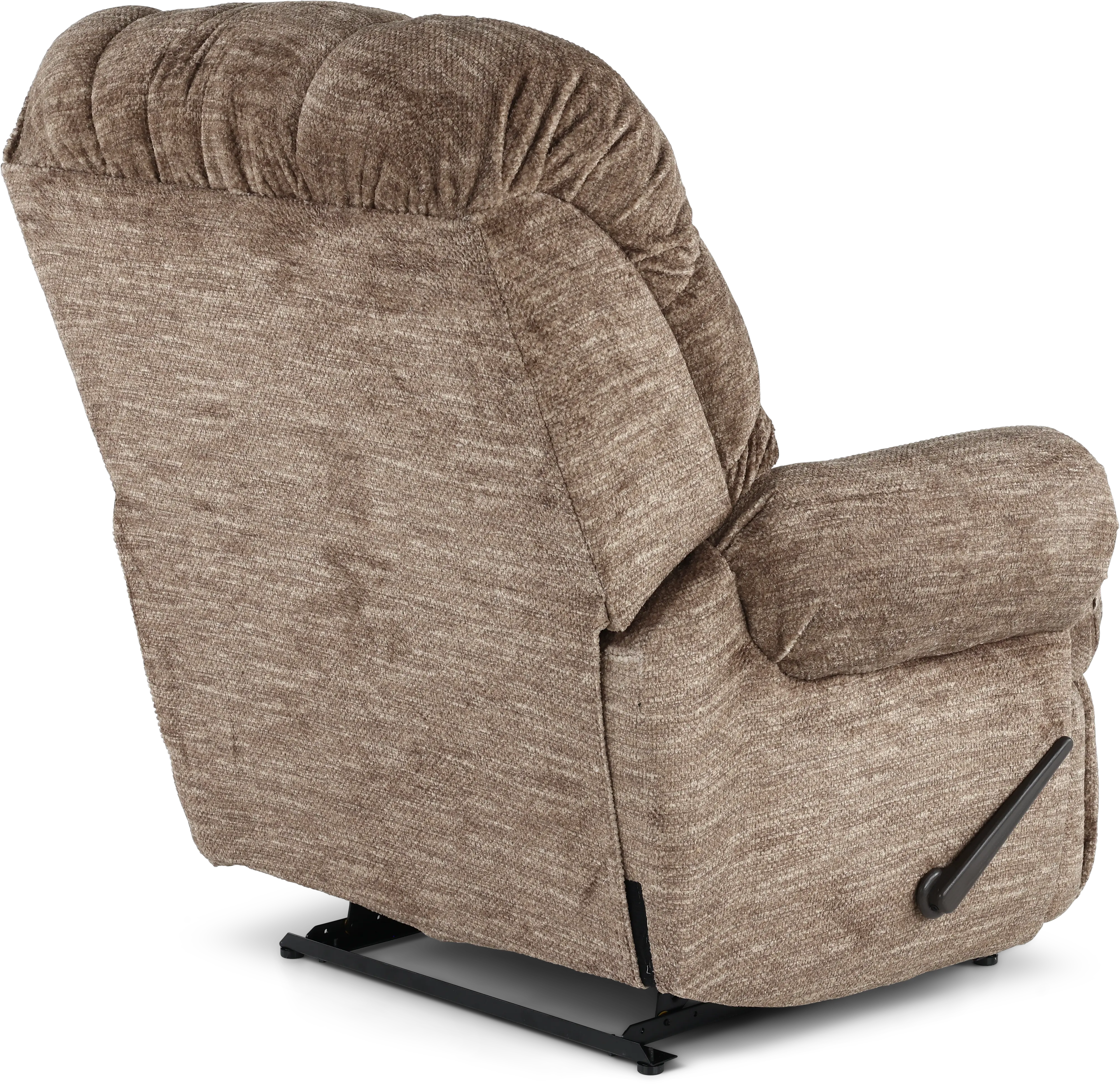 King Comfort Camel Brown Big and Tall Recliner-6