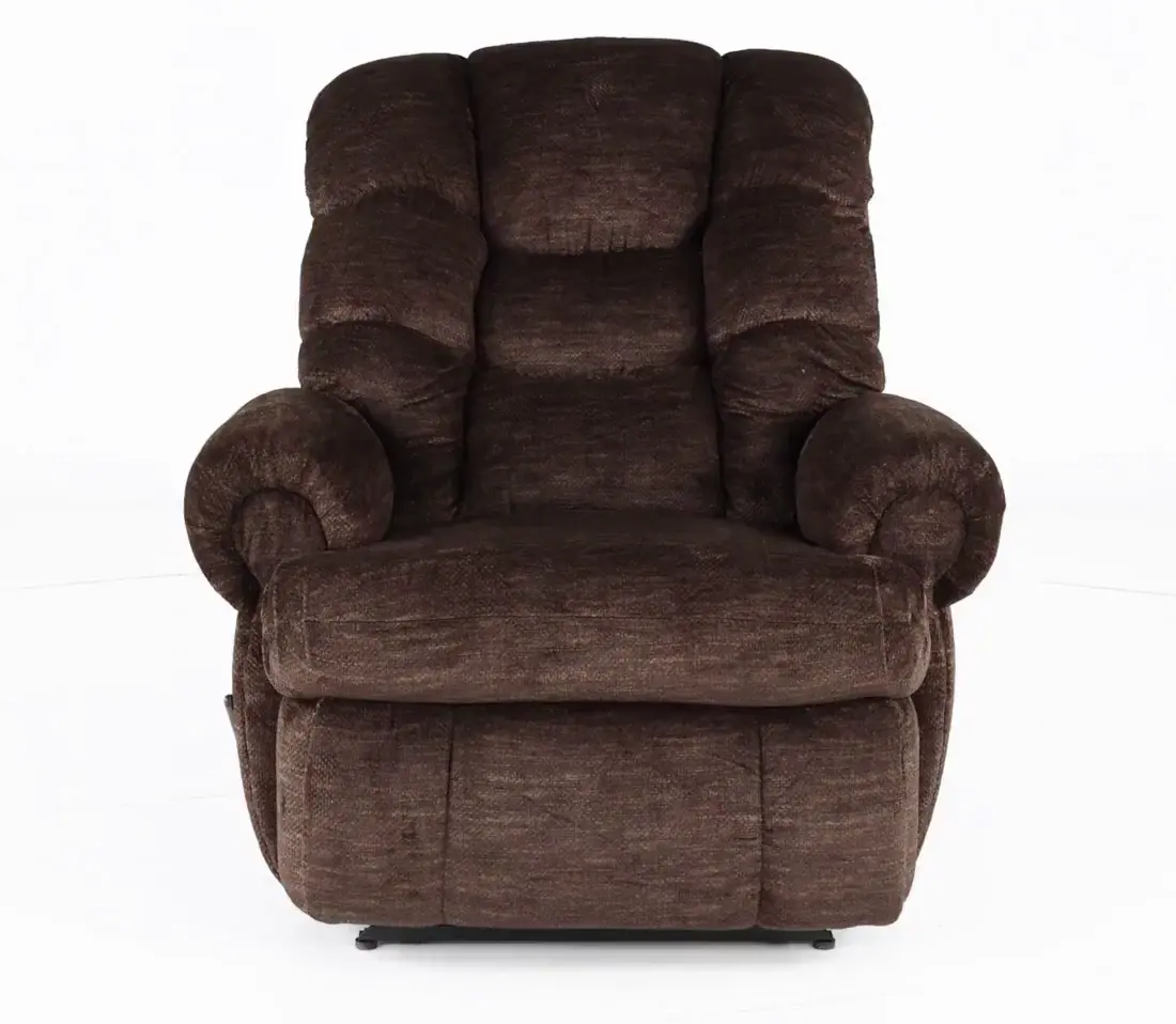 King Comfort Fudge Brown Big and Tall Recliner-4