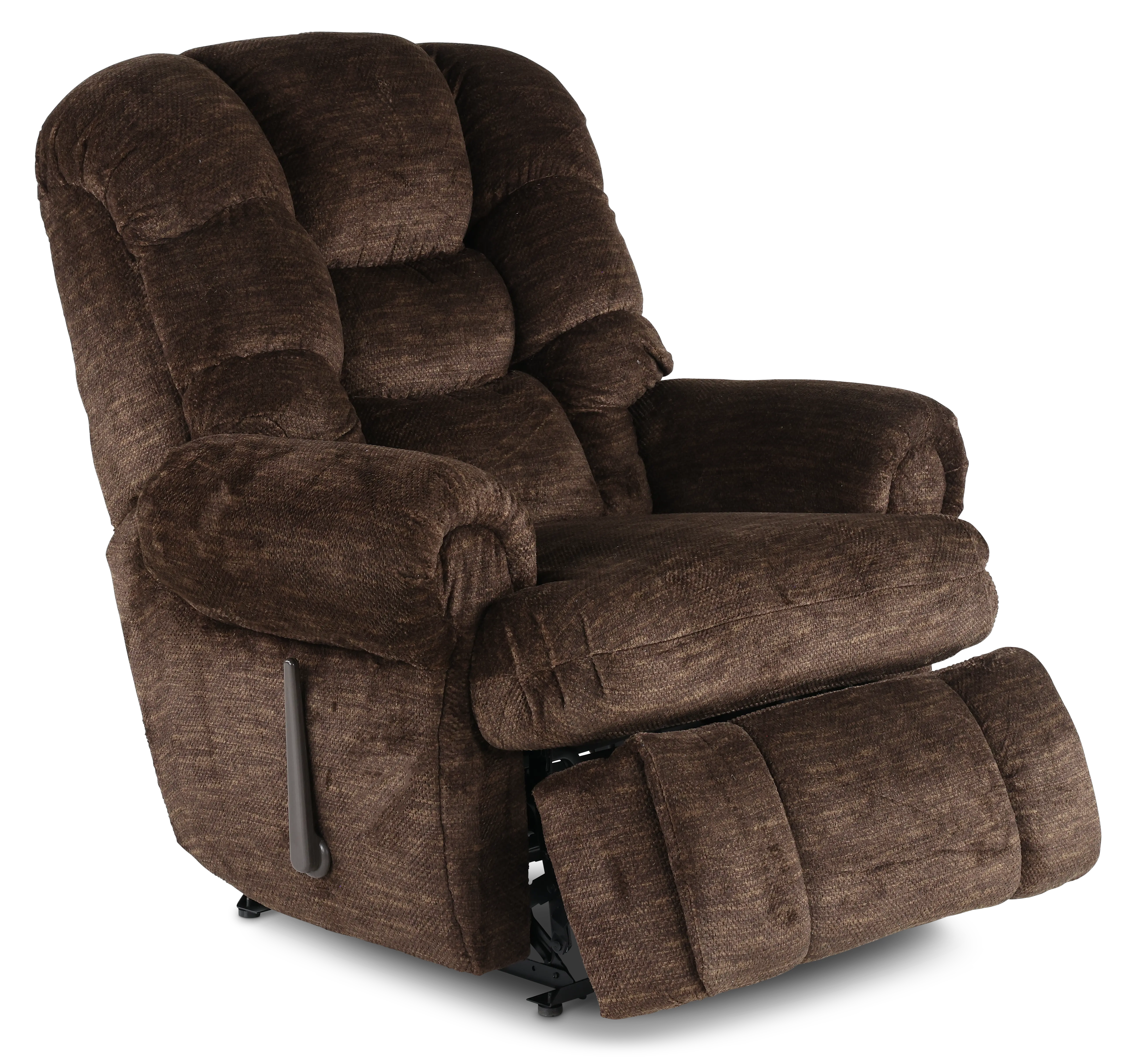 King Comfort Fudge Brown Big and Tall Recliner-8