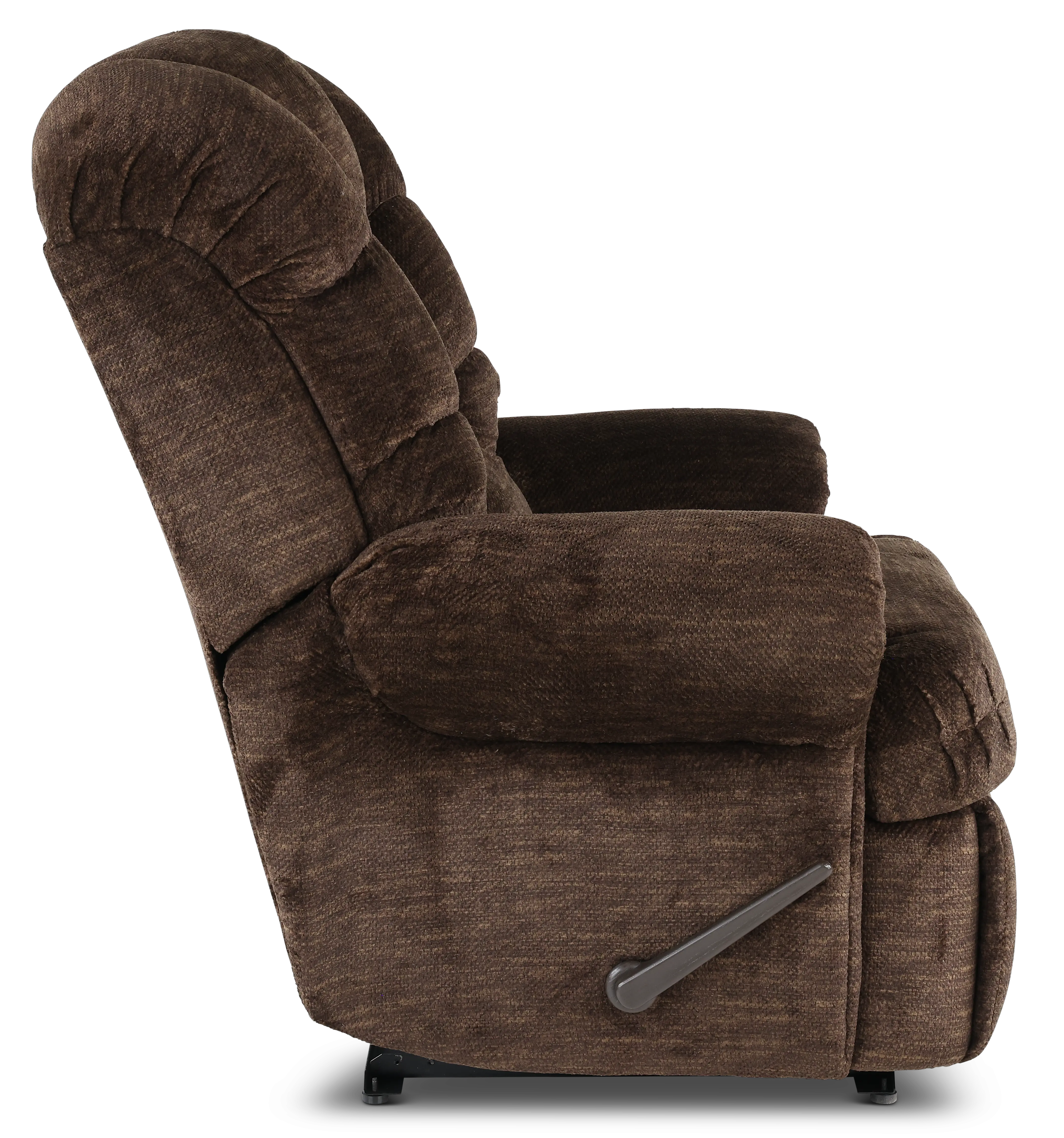 King Comfort Fudge Brown Big and Tall Recliner-9