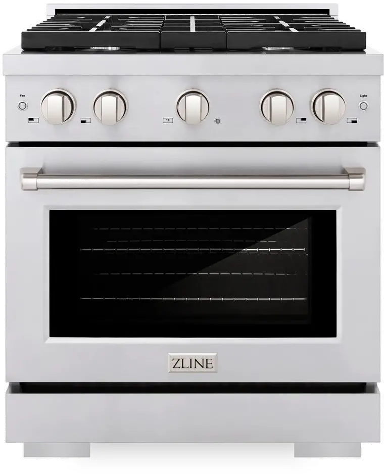 SGR30 ZLINE 30  Professional 4-Burner Gas Range - Stainless Steel-1