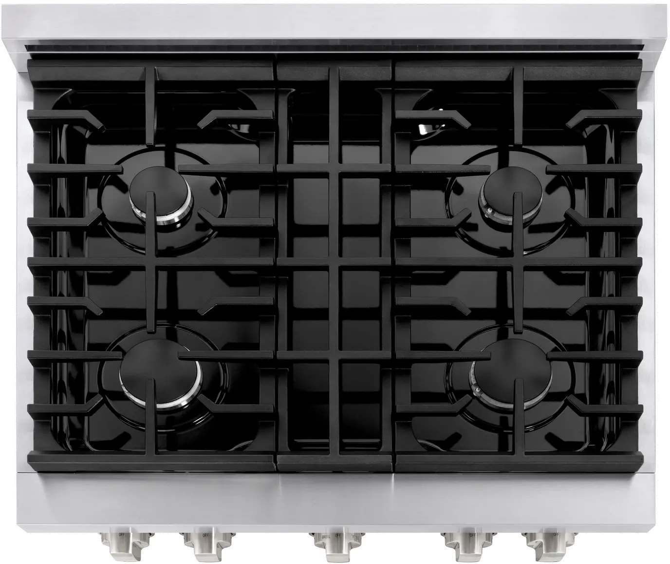 SGR30 ZLINE 30  Professional 4-Burner Gas Range - Stainless Steel-4