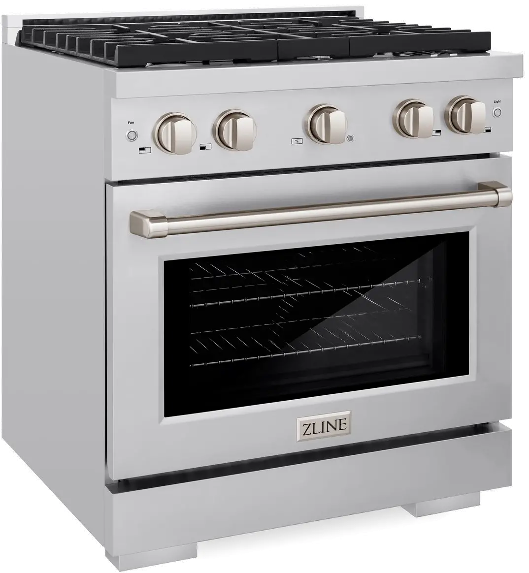 SGR30 ZLINE 30  Professional 4-Burner Gas Range - Stainless Steel-9