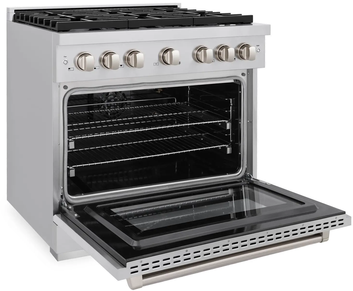 SGR36 ZLINE 36  Professional 6-Burner Gas Range - Stainless Steel-3