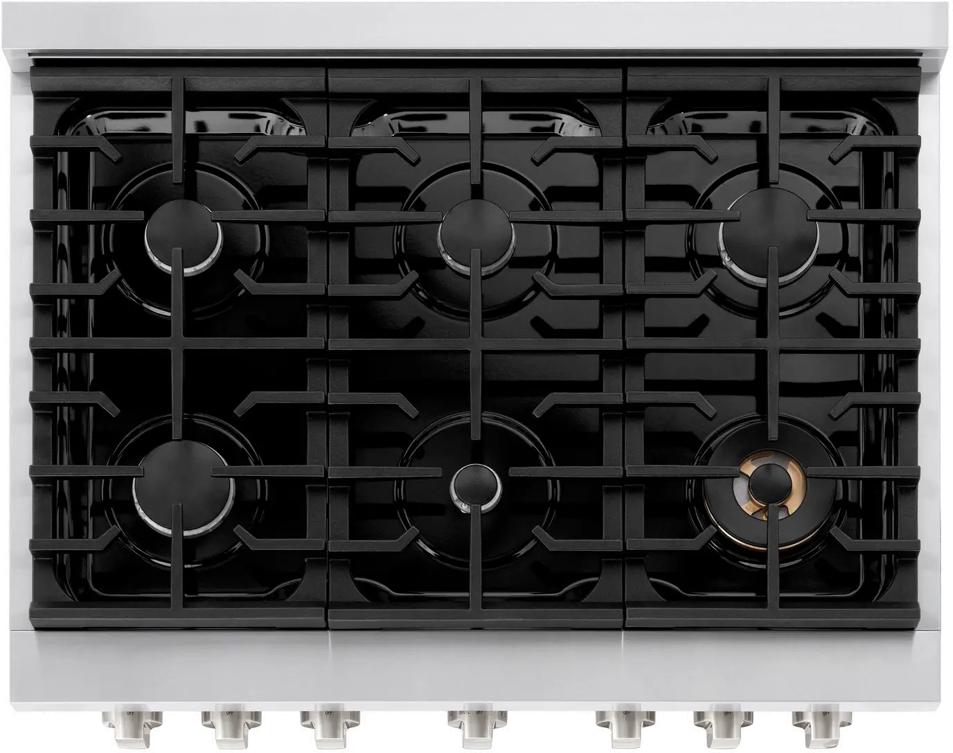 SGR36 ZLINE 36  Professional 6-Burner Gas Range - Stainless Steel-2