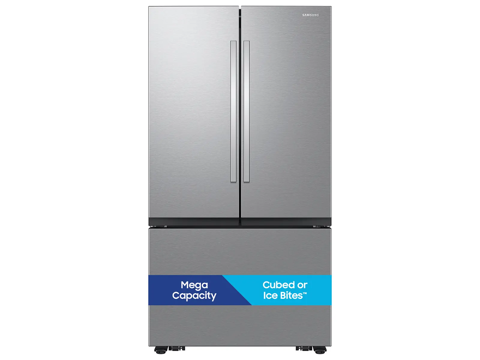 RF27CG5100SR Samsung 26.5 Cu Ft French Door Refrigerator - Counter Depth Stainless Steel-2