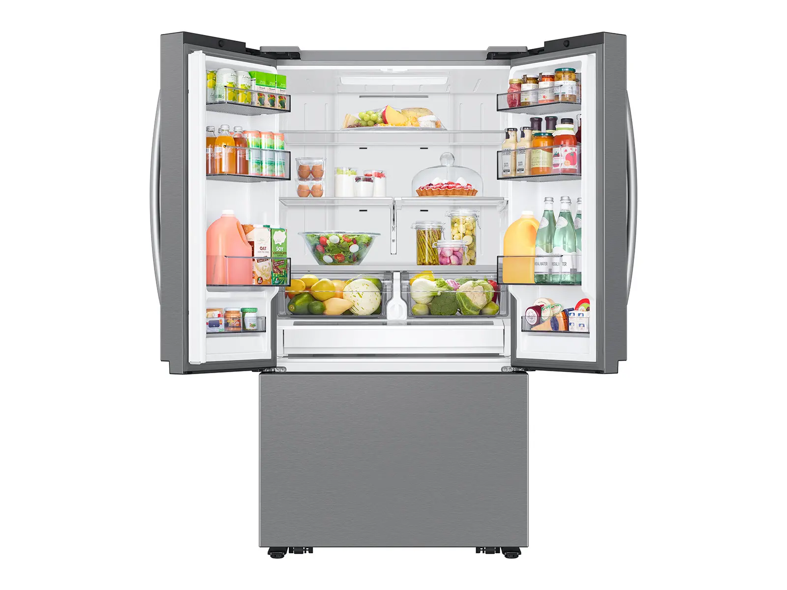 RF27CG5100SR Samsung 26.5 Cu Ft French Door Refrigerator - Counter Depth Stainless Steel-7
