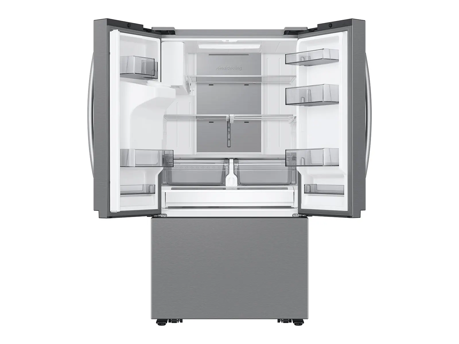 RF27CG5900SR Samsung 25 Cu Ft French Door Mega Capacity Refrigerator with Family Hub - Counter Depth Stainless Steel-5