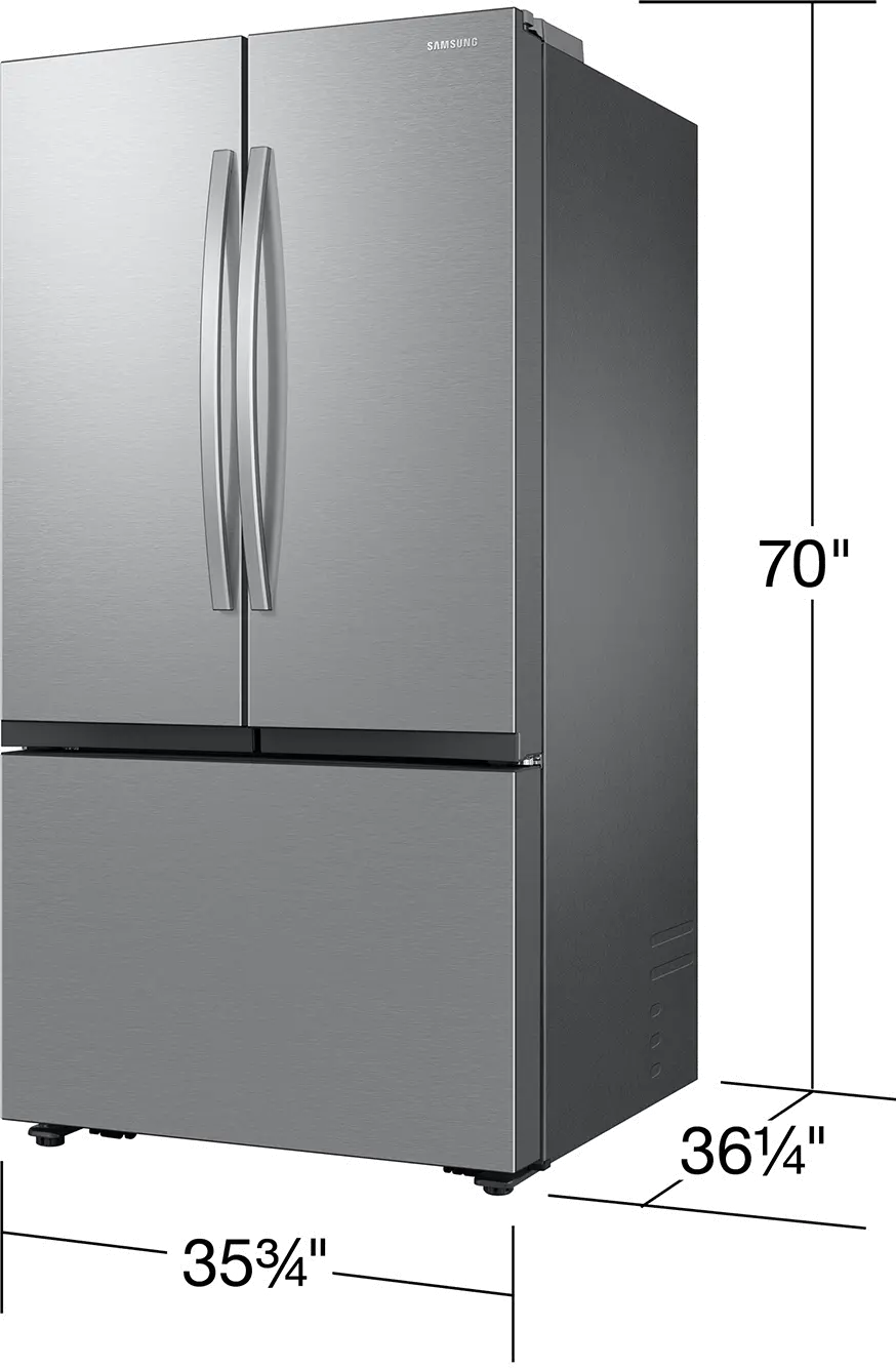 RF32CG5100SR Samsung 32 Cu Ft Mega Capacity French Door Refrigerator - Stainless Steel-3