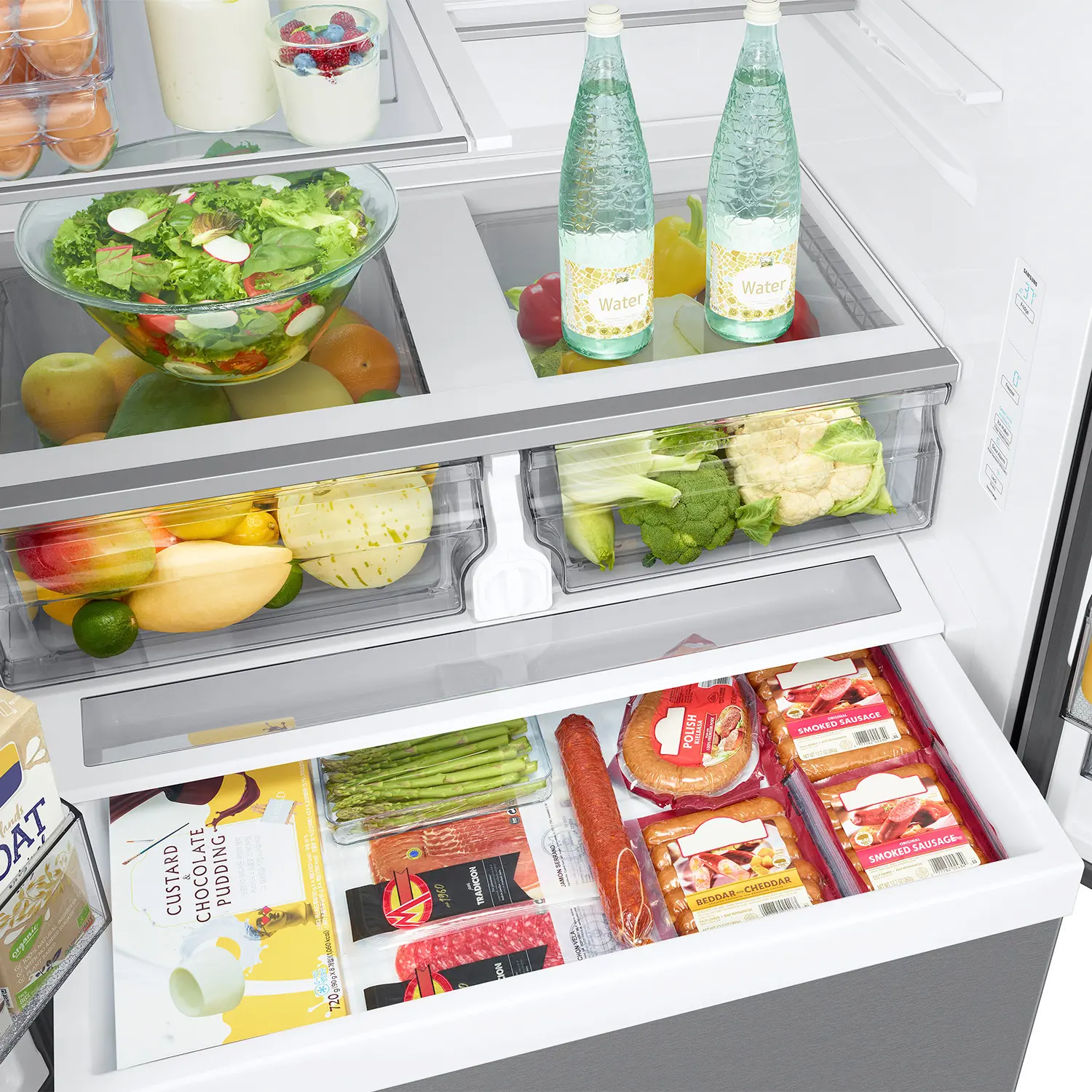 RF32CG5100SR Samsung 32 Cu Ft Mega Capacity French Door Refrigerator - Stainless Steel-7