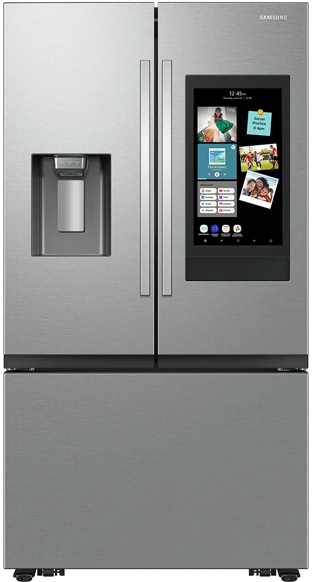 RF32CG5900SR Samsung 30 Cu Ft Mega Capacity French Door Refrigerator with Family Hub - Stainless Steel-3