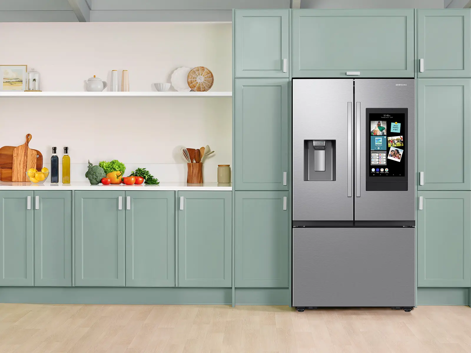 RF32CG5900SR Samsung 30 Cu Ft Mega Capacity French Door Refrigerator with Family Hub - Stainless Steel-4