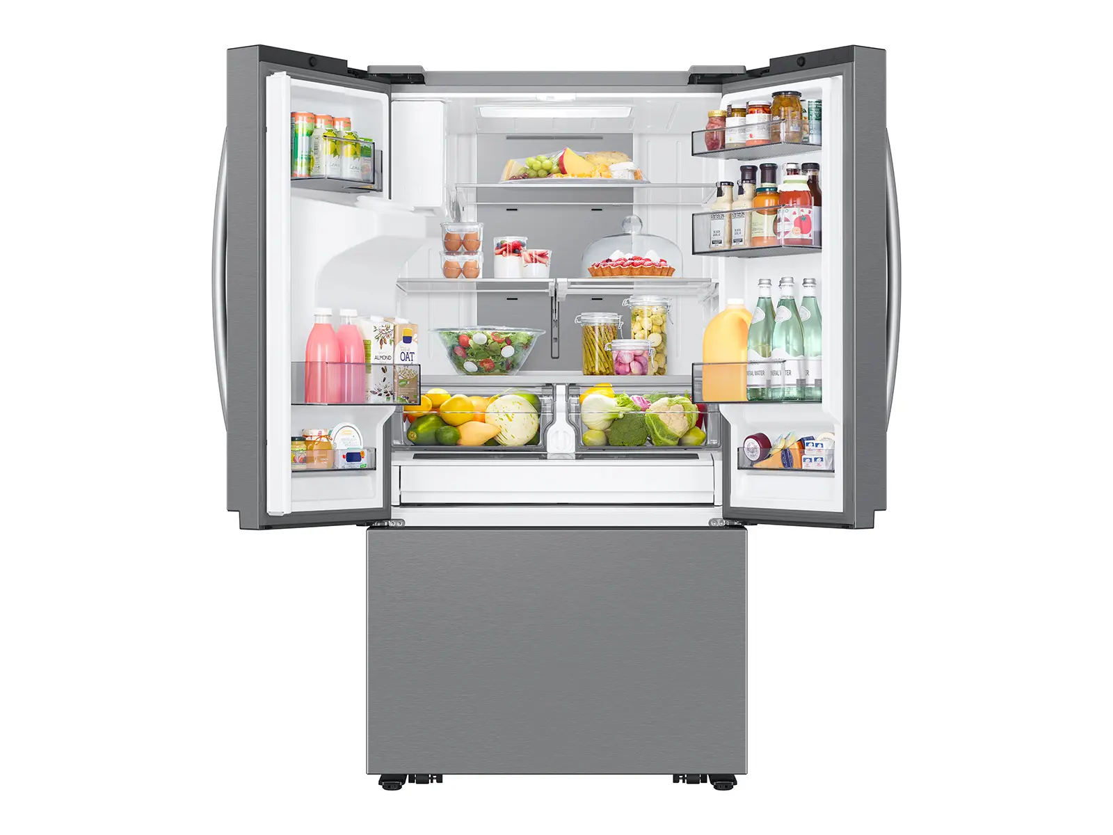 RF32CG5900SR Samsung 30 Cu Ft Mega Capacity French Door Refrigerator with Family Hub - Stainless Steel-8