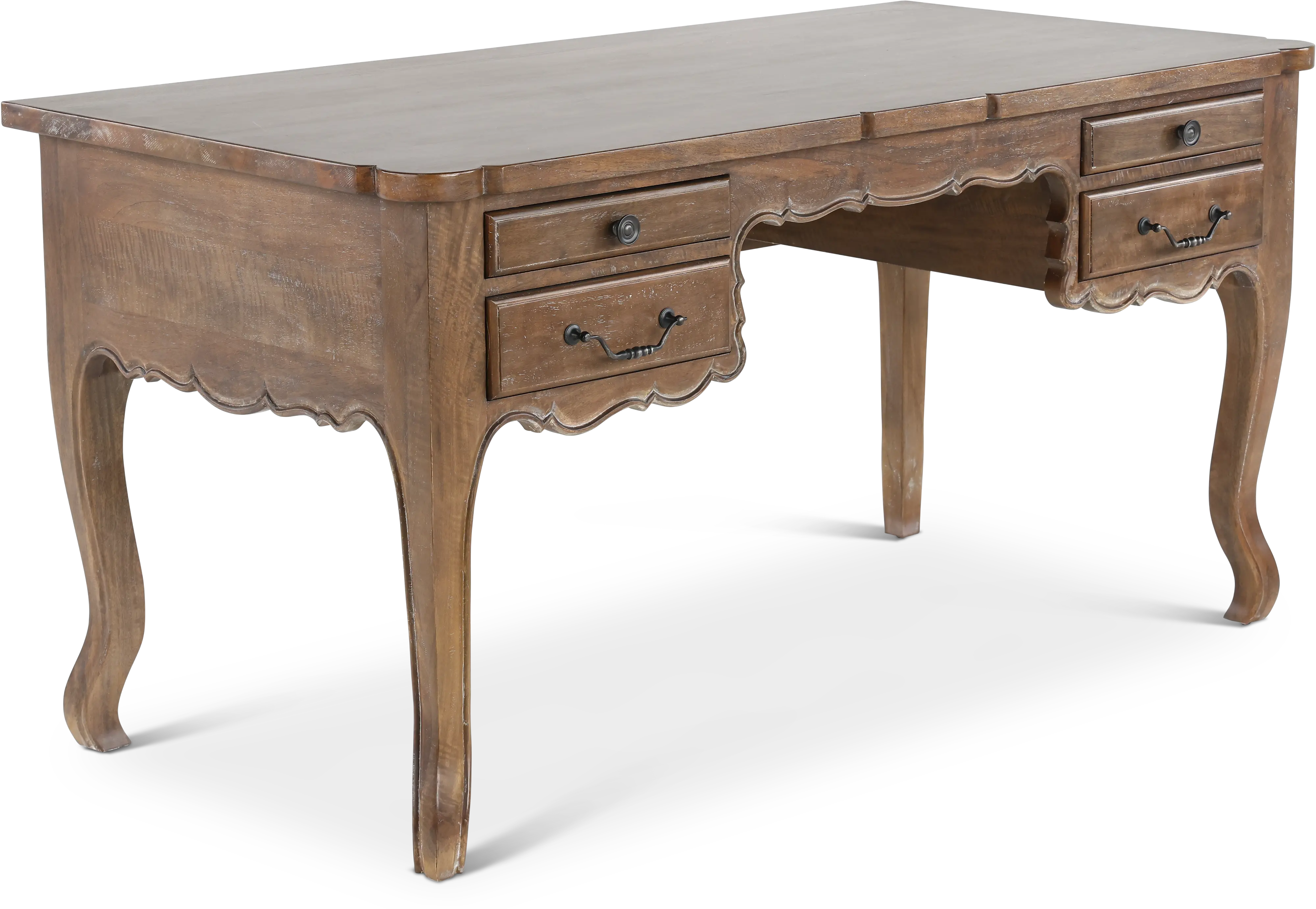 French Brown Desk-1