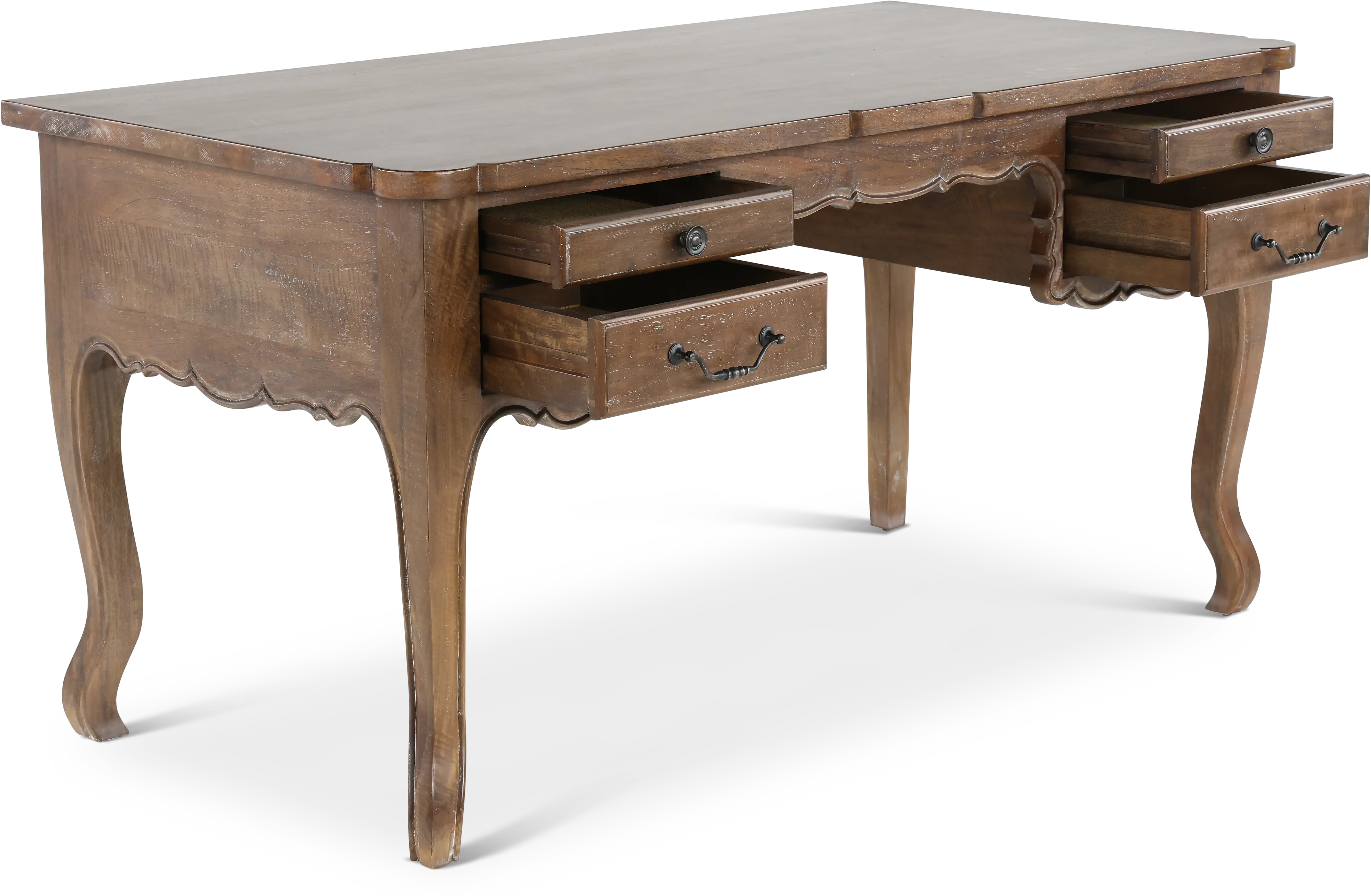 French Brown Desk-5