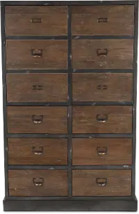 Elliott Brown Accent Bookcase