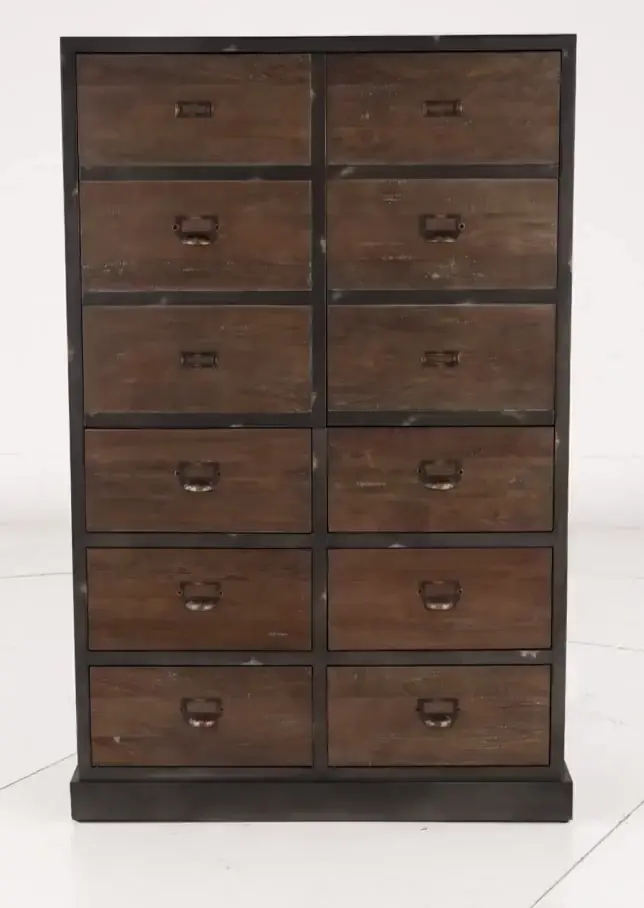Elliott Brown Accent Bookcase-5