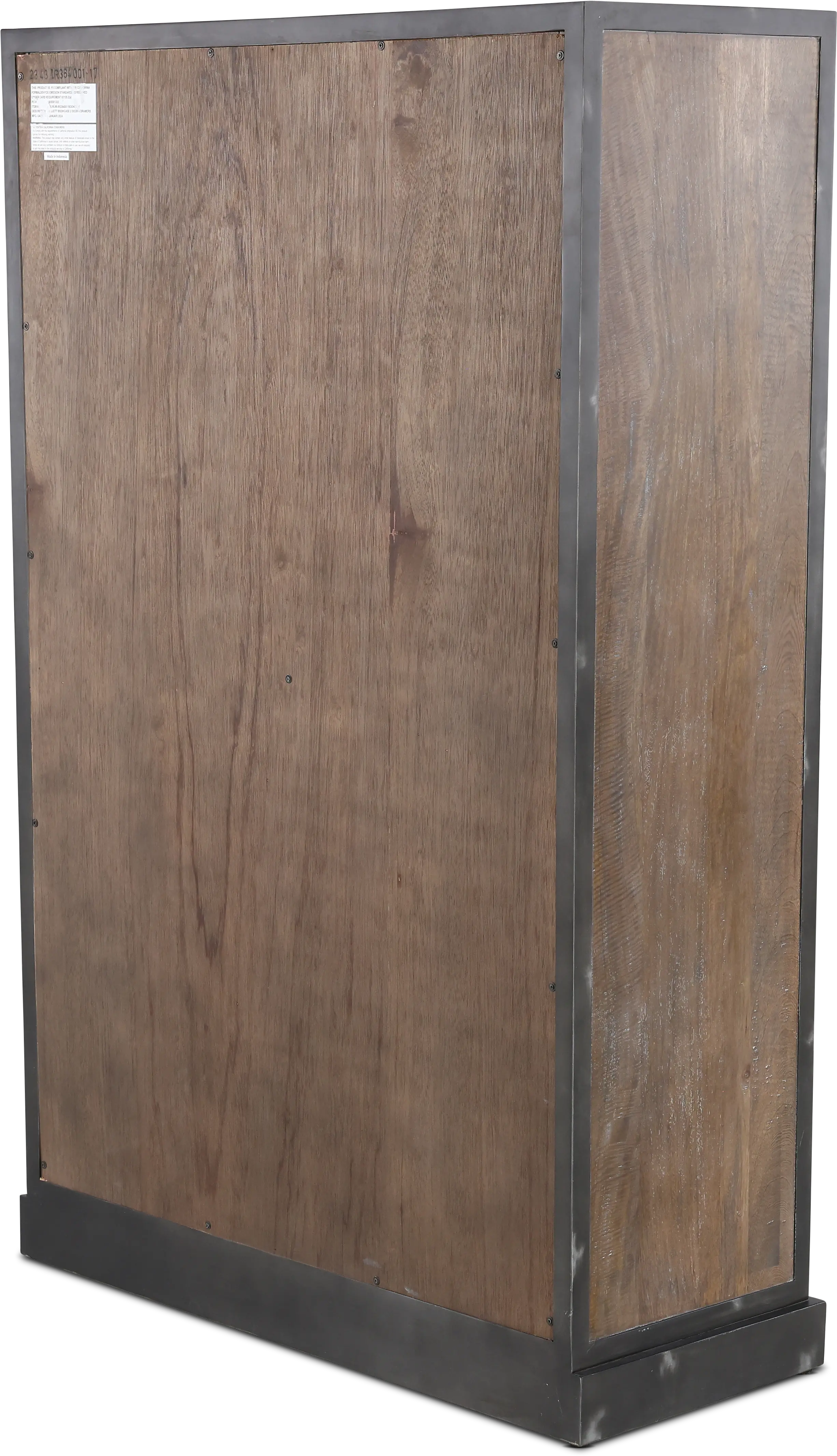 Elliott Brown Accent Bookcase-6