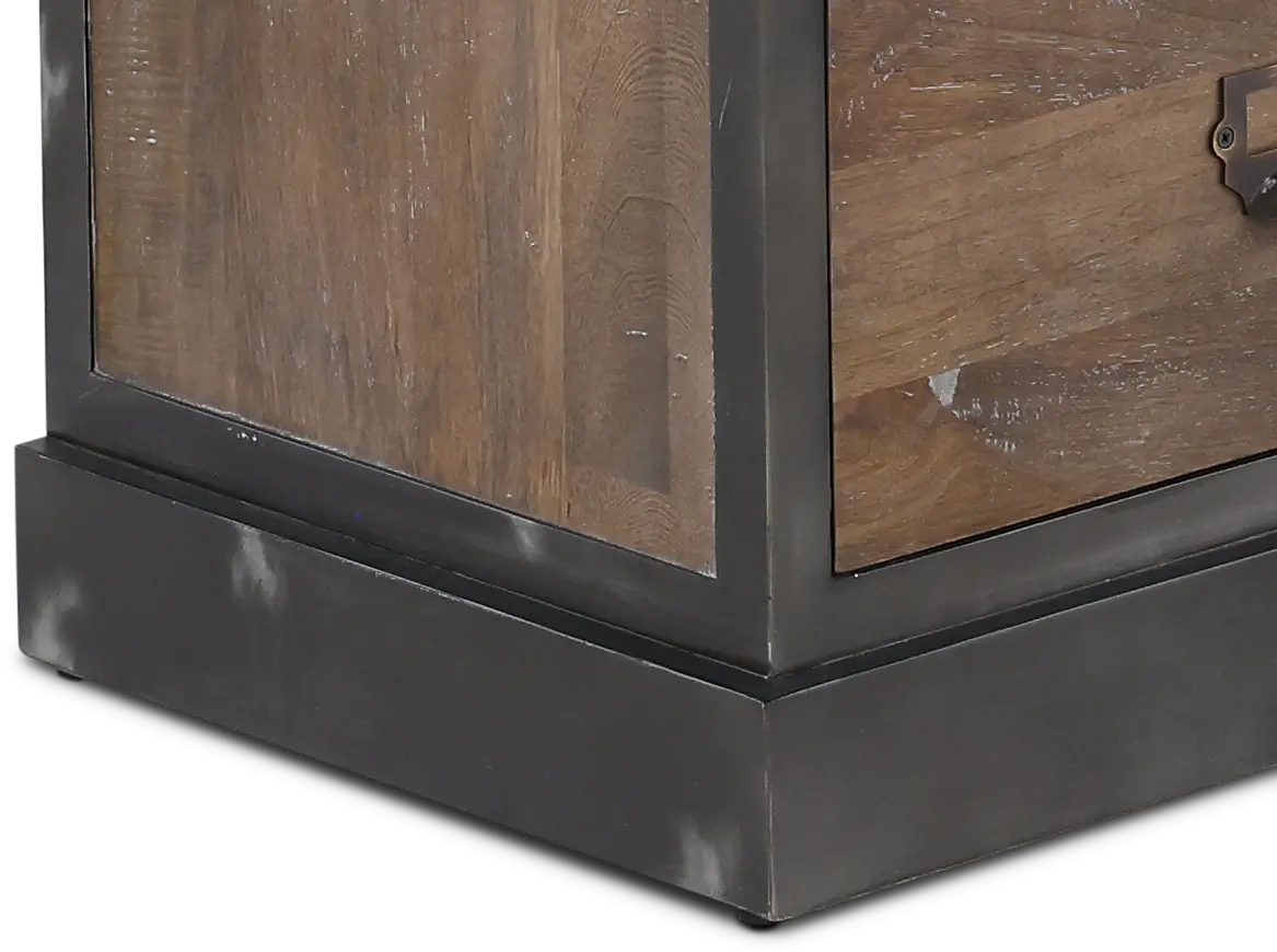 Elliott Brown Accent Bookcase-8