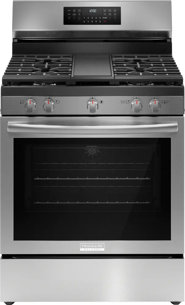 GCRG3060BF Frigidaire 5.1 Cu Ft Gas Range - Stainless Steel-1