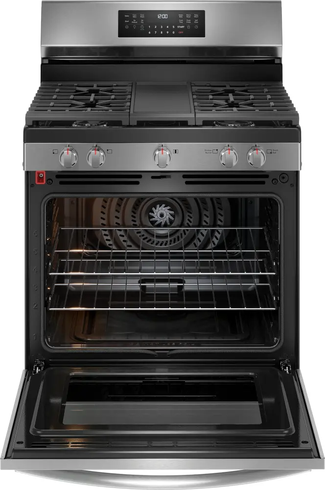 GCRG3060BF Frigidaire 5.1 Cu Ft Gas Range - Stainless Steel-4