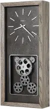 Kelby Gray Rectangular Wall Clock