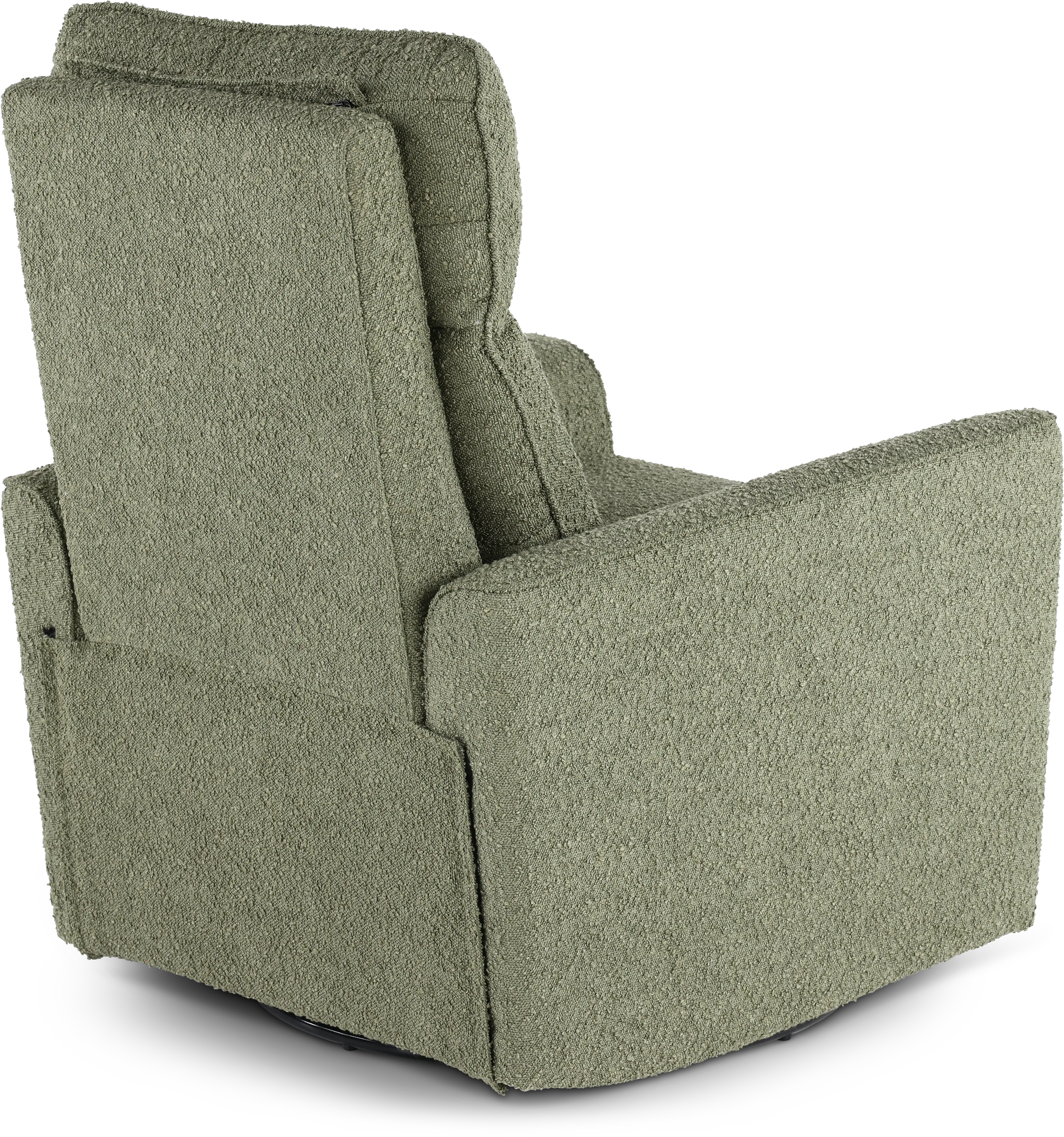 Soho Sage Green Comfort Swivel Glider-6