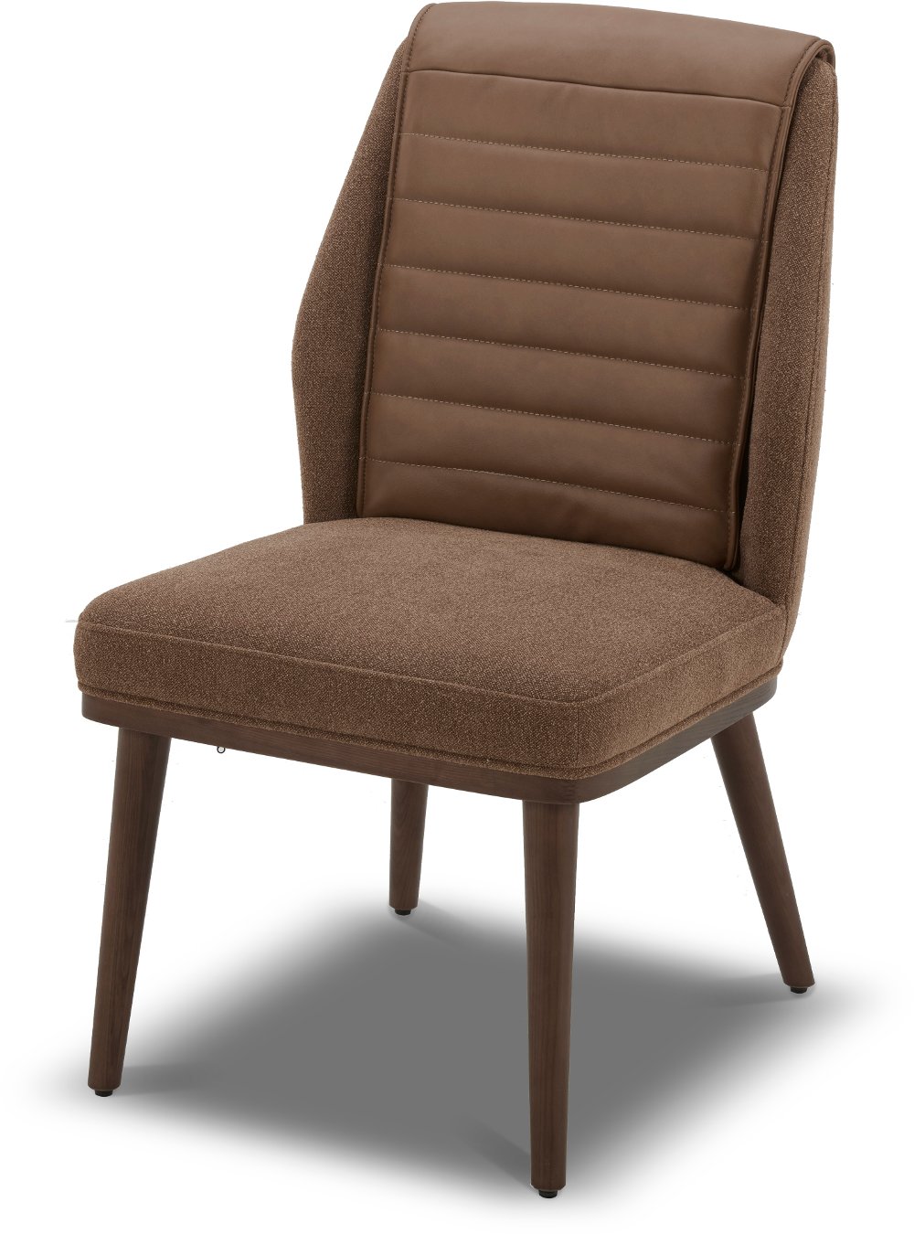 Elite Brown Upholstered Dining Chair