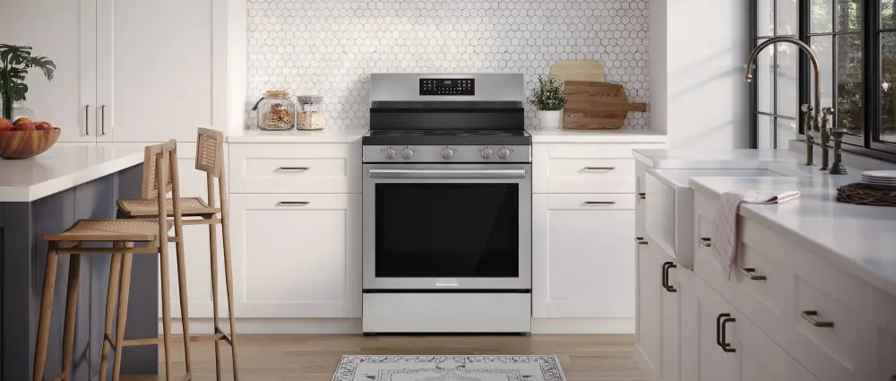 GCRE3060BF Frigidaire 5.3 Cu Ft Electric Range - Stainless Steel-2