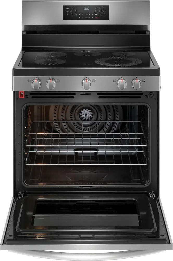 GCRE3060BF Frigidaire 5.3 Cu Ft Electric Range - Stainless Steel-4