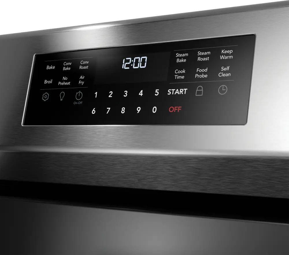 GCRE3060BF Frigidaire 5.3 Cu Ft Electric Range - Stainless Steel-5