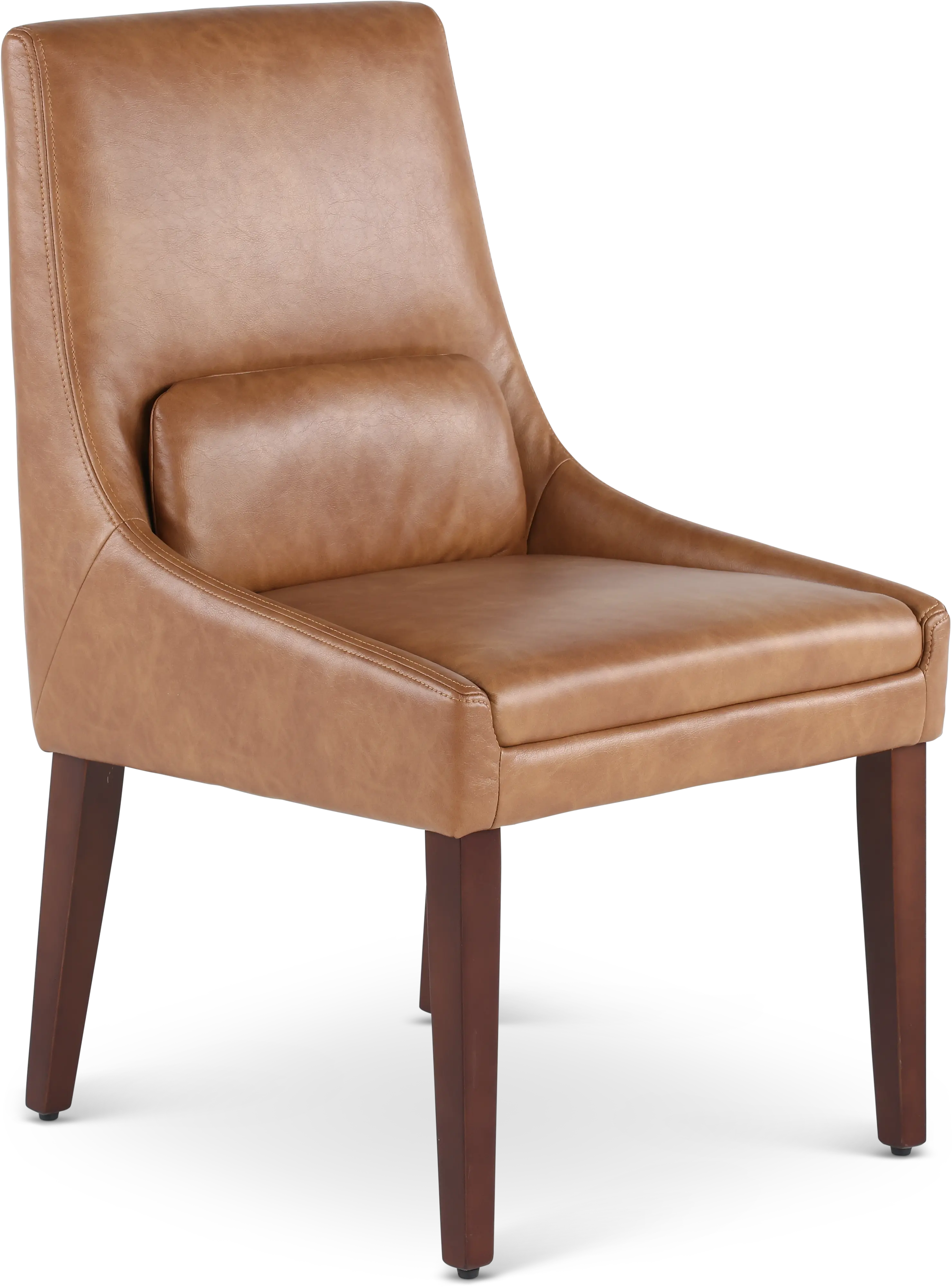 Copley Brown Upholstered Dining Chair-1